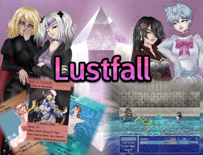 Lustfall cover Final – Ren'Py adult game by SubSupreme free download
