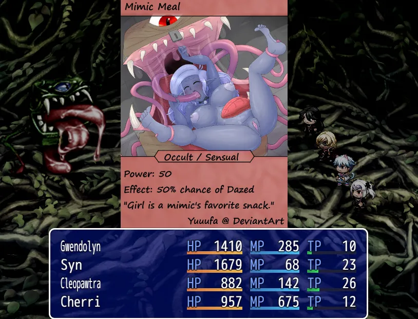 Lustfall gameplay screenshot 2 (Ren'Py adult game) by SubSupreme – free download
