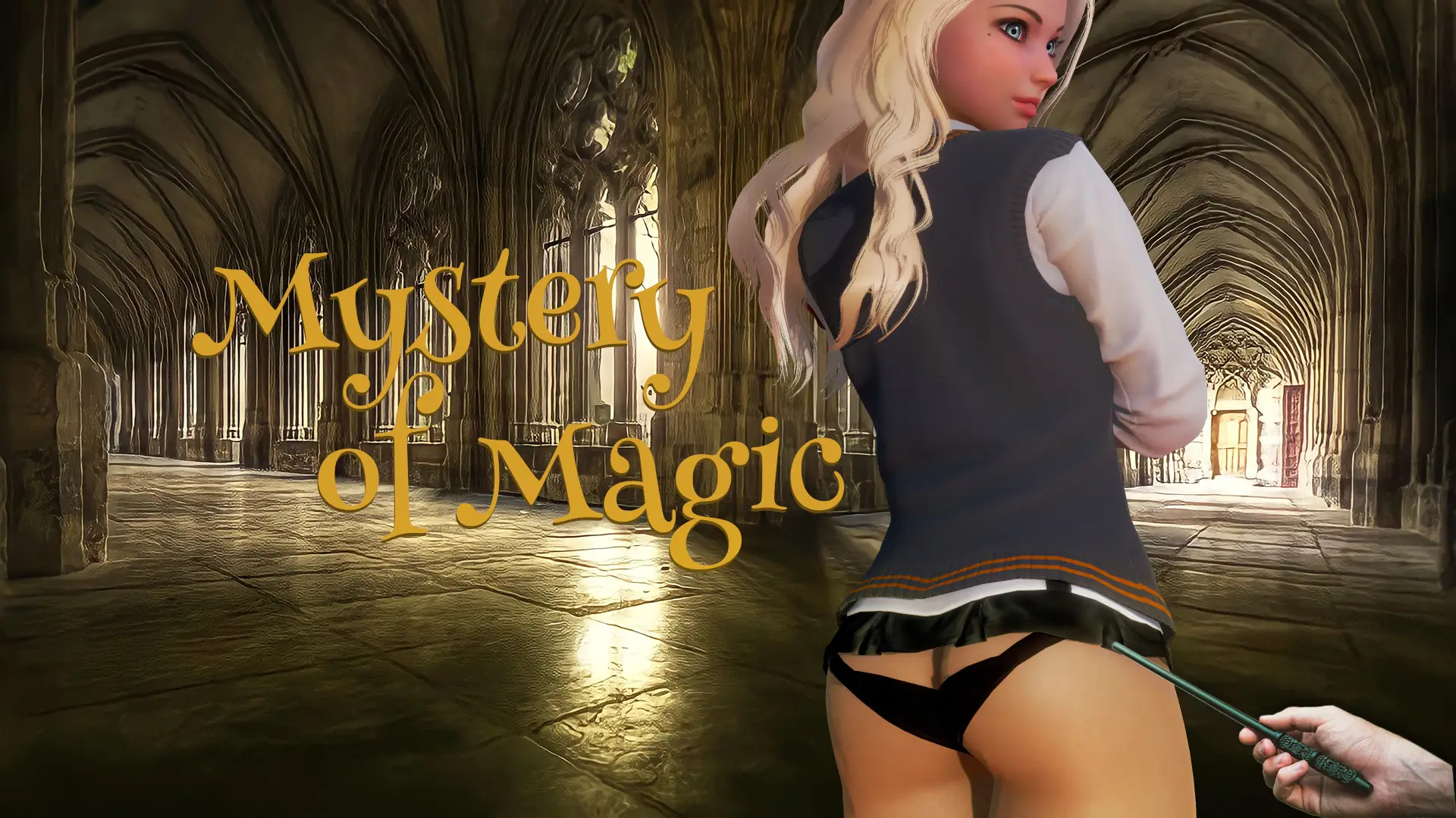 Mystery of Magic cover 0.2.7p – Ren'Py adult game by Kitty_SFM free download
