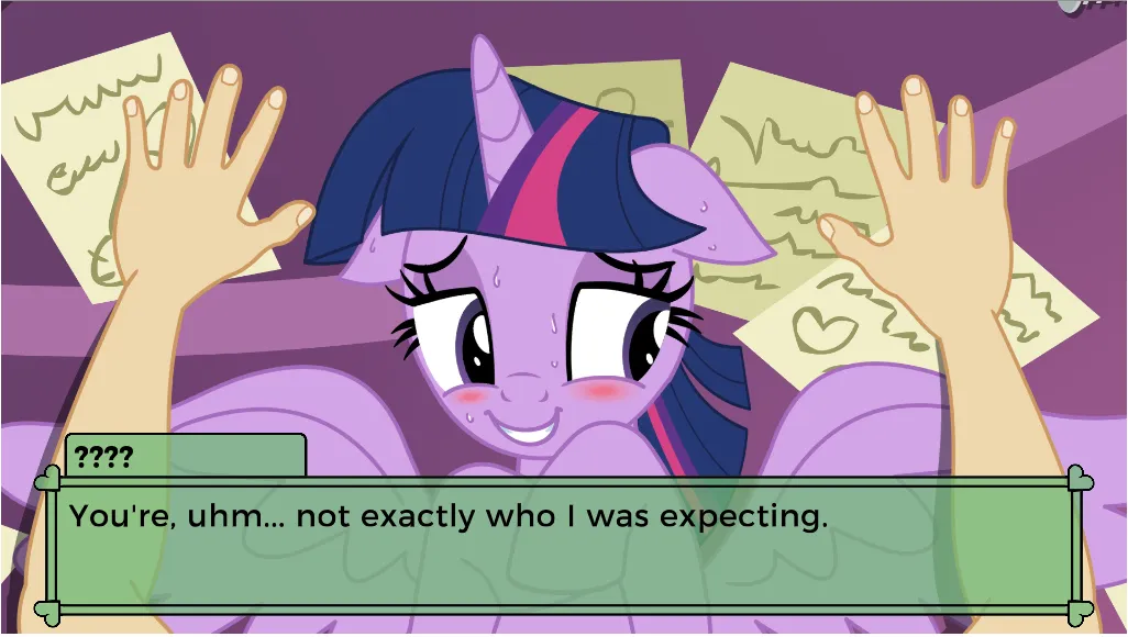 Pony Waifu Sim gameplay screenshot 3 (Ren'Py adult game) by Tiarawhy – free download