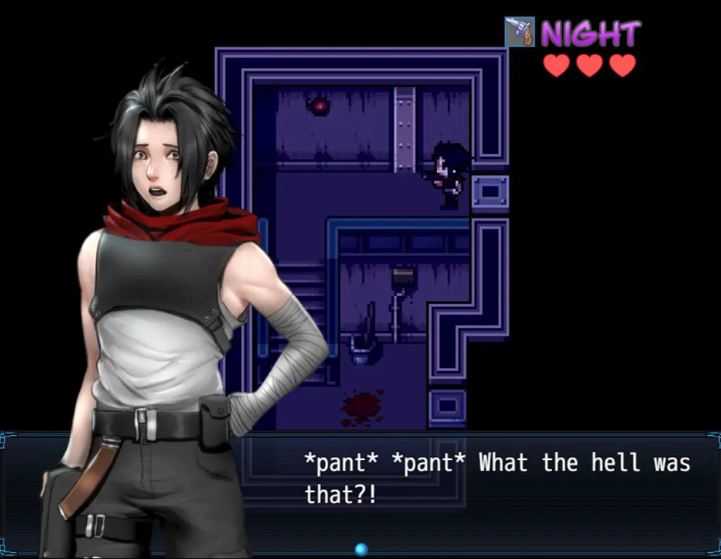 Zombie’s Retreat 2: Gridlocked gameplay screenshot 7 (Ren'Py adult game) by Siren – free download