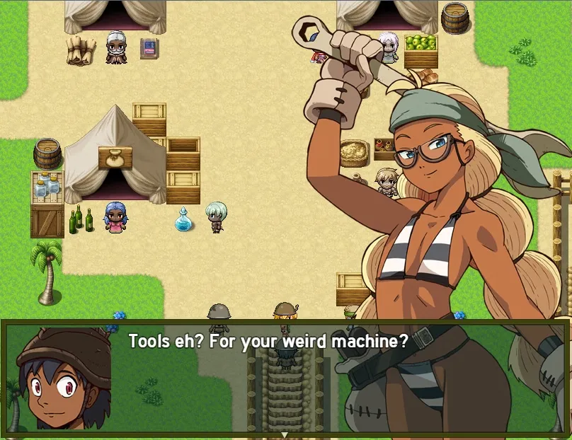 Waifus Attack gameplay screenshot 6 (Ren'Py adult game) by Takkongguy – free download