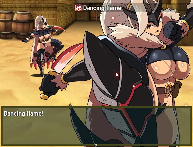 Waifus Attack gameplay screenshot 4 (Ren'Py adult game) by Takkongguy – free download