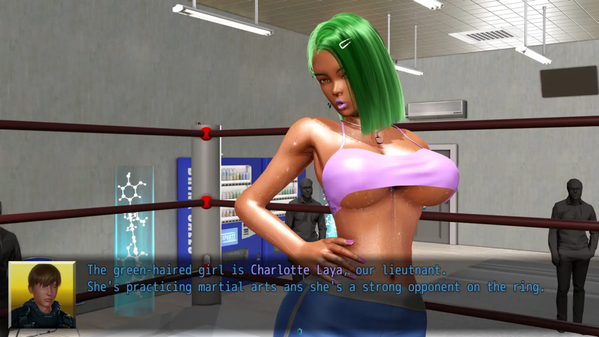 Cyberslayers gameplay screenshot 5 (Ren'Py adult game) by Maelion – free download