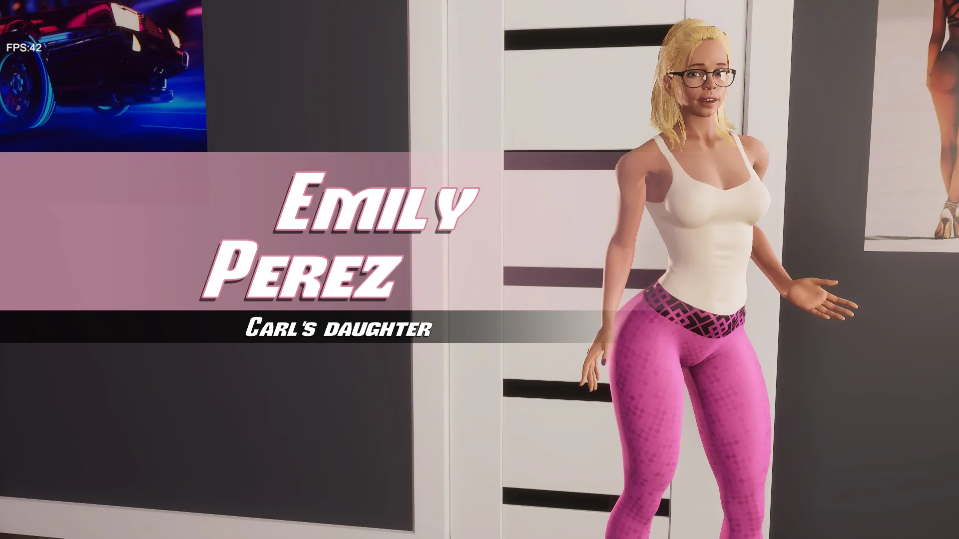 Seaside Mystery gameplay screenshot 1 (Ren'Py adult game) by KsT – free download