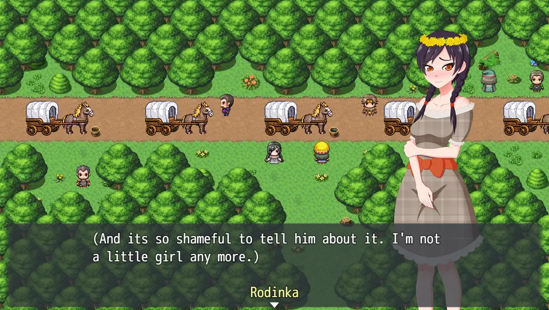 Tales of Divinity Rodinka’s Lewd Adventures gameplay screenshot 8 (Ren'Py adult game) by Eromur Abel – free download