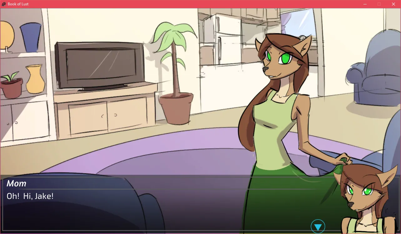 Book of Lust gameplay screenshot 4 (Ren'Py adult game) by KanashiiPanda – free download