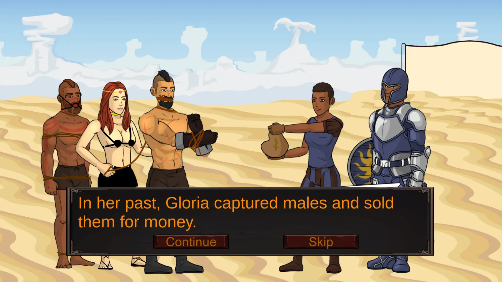 Realm of Dominance gameplay screenshot 4 (Ren'Py adult game) by MorteDara – free download