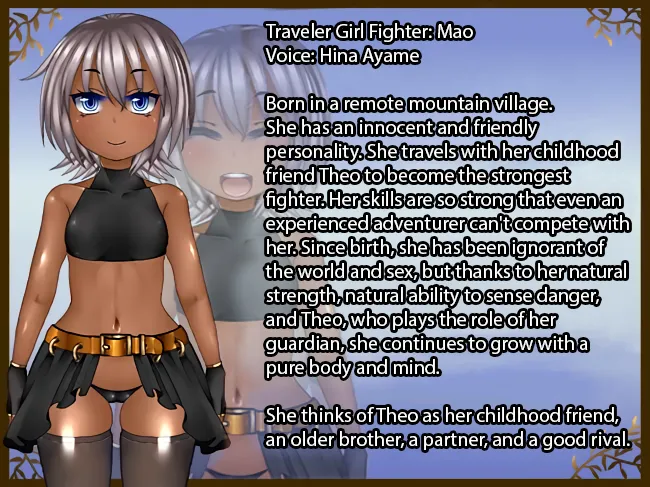 Mallow & The Street of the Fallen gameplay screenshot 1 (Ren'Py adult game) by Entanglement – free download