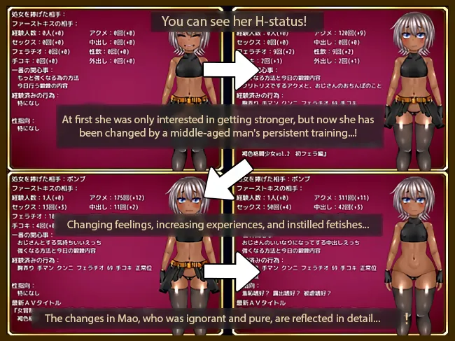 Mallow & The Street of the Fallen gameplay screenshot 7 (Ren'Py adult game) by Entanglement – free download