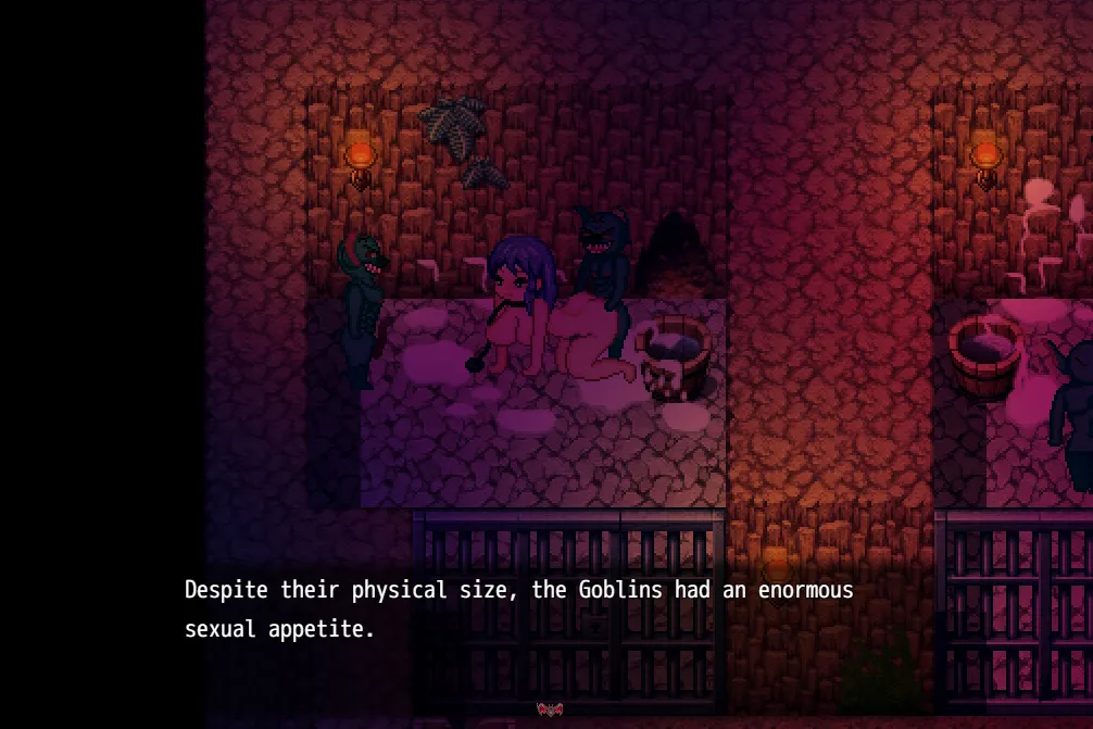 The Corruption of the Village gameplay screenshot 2 (Ren'Py adult game) by Inatari Tales – free download
