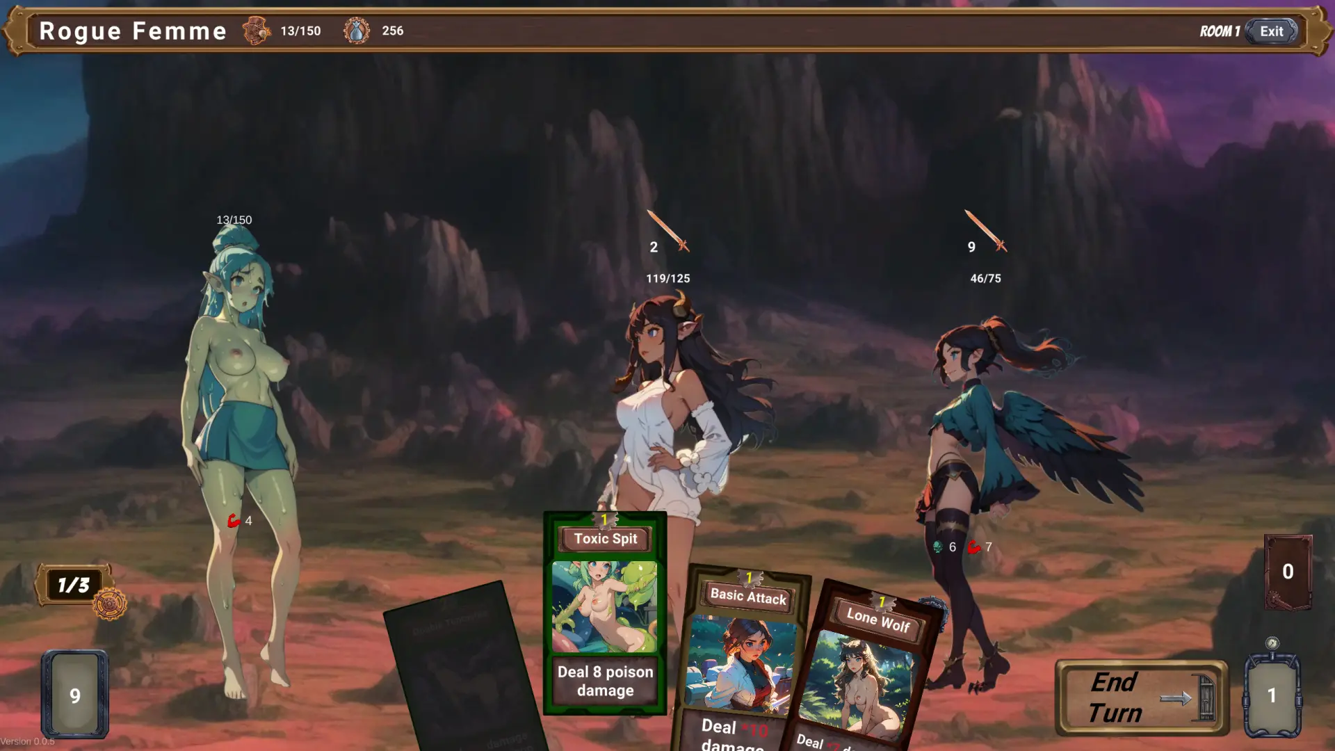 Rogue Femme gameplay screenshot 15 (Ren'Py adult game) by Banana Stroke – free download
