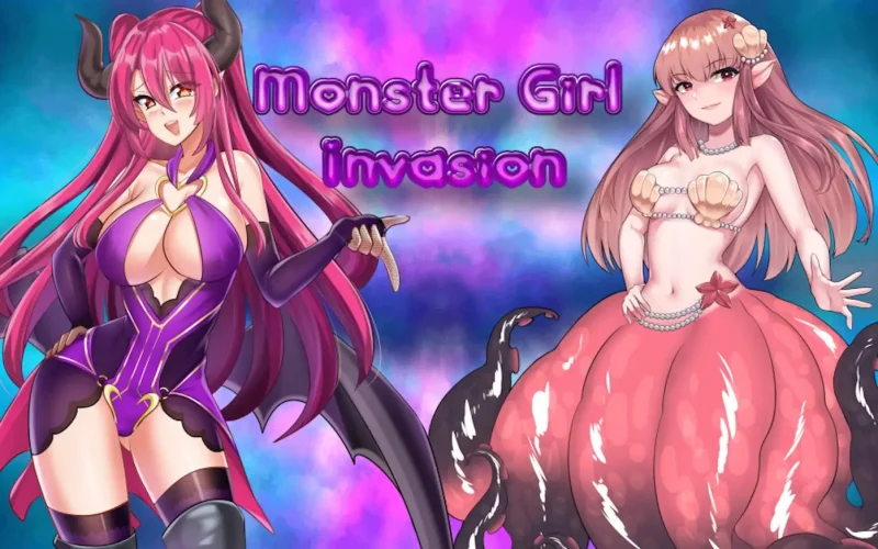 Monster Girl Invasion RPG cover Part 1 - 1.1b – Ren'Py adult game by MGGEDev free download