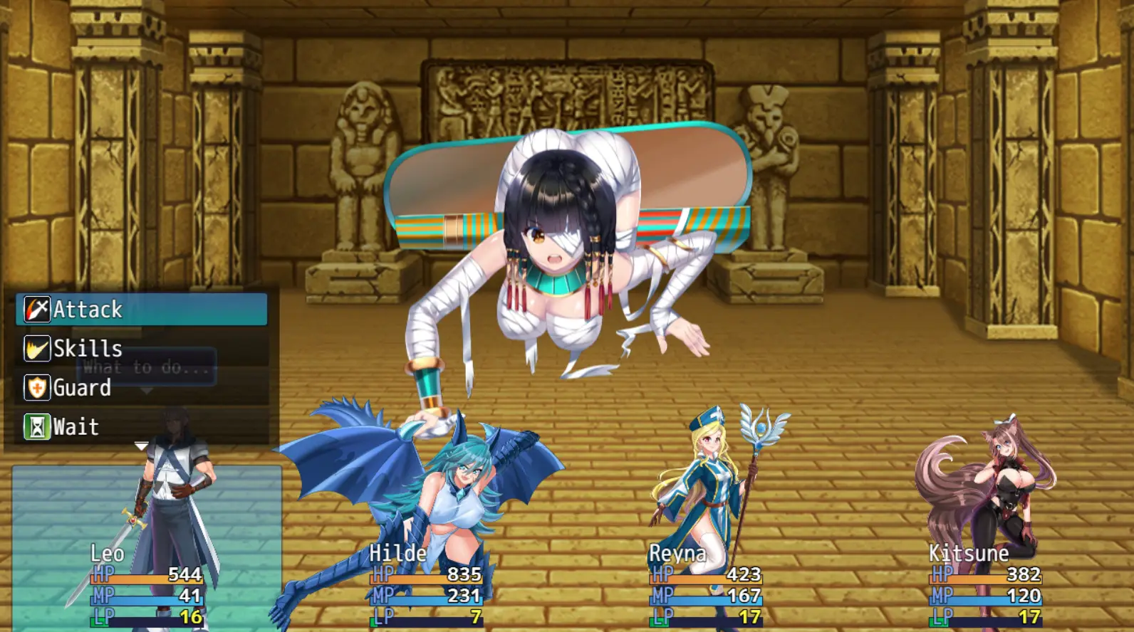 Monster Girl Invasion RPG gameplay screenshot 7 (Ren'Py adult game) by MGGEDev – free download
