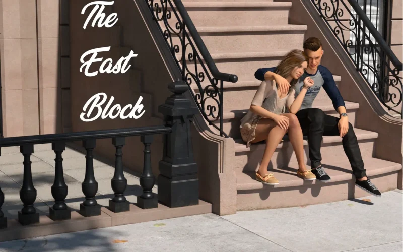 The East Block cover 0.9.6 – Ren'Py adult game by Bobbyboy Productions free download