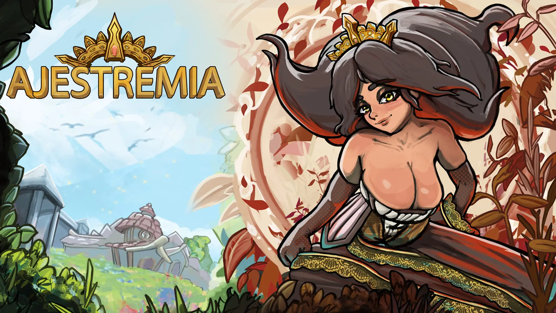 Ajestremia cover 0.9.1 – Ren'Py adult game by Maidz free download