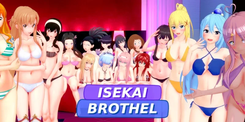 Isekai Brothel cover 0.91 – Ren'Py adult game by Isekai Brothel free download
