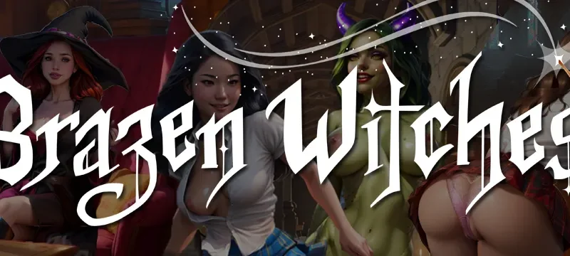 Brazen Witches cover 0.3.0 – Ren'Py adult game by Crimson Warlock free download