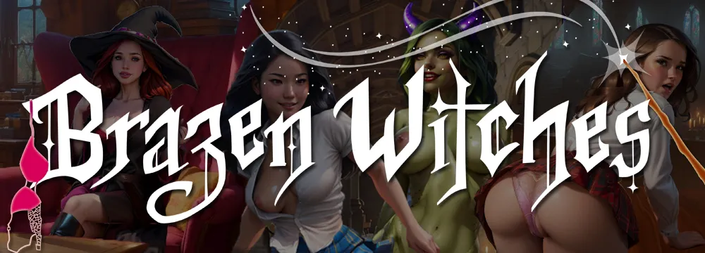 Brazen Witches cover 0.3.0 – Ren'Py adult game by Crimson Warlock free download