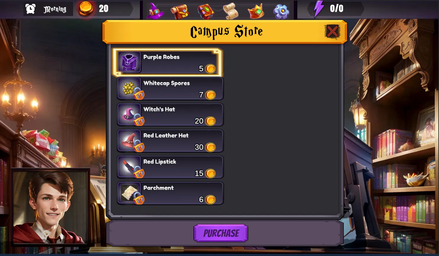 Brazen Witches gameplay screenshot 5 (Ren'Py adult game) by Crimson Warlock – free download