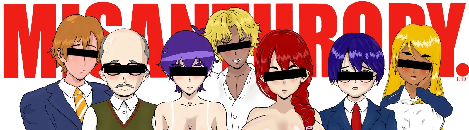 Misanthropy cover 13.0 – Ren'Py adult game by Cosmic Poptart free download