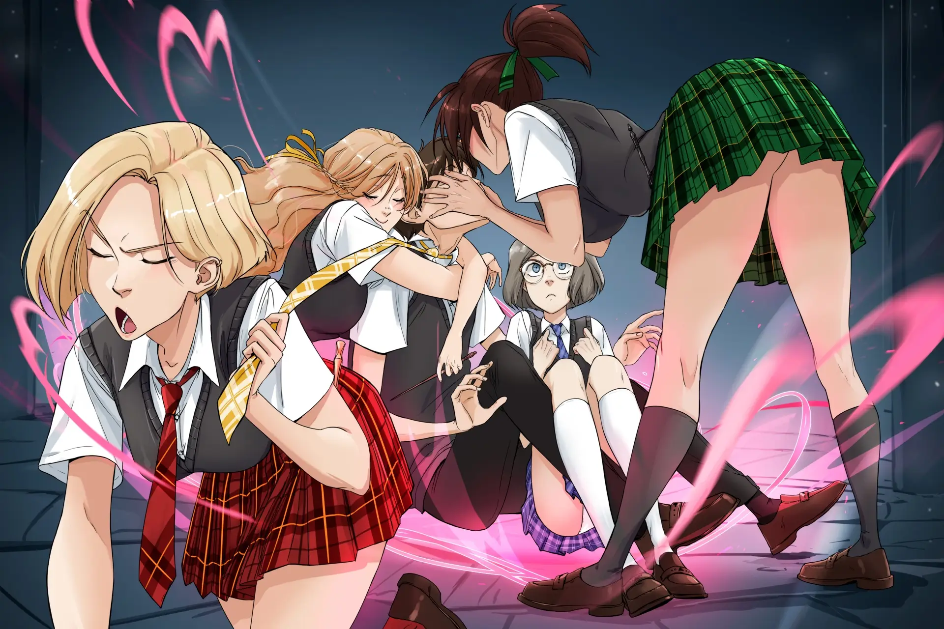 Under Your Spell cover 0.5.6 Alpha – Ren'Py adult game by Shady Characters free download