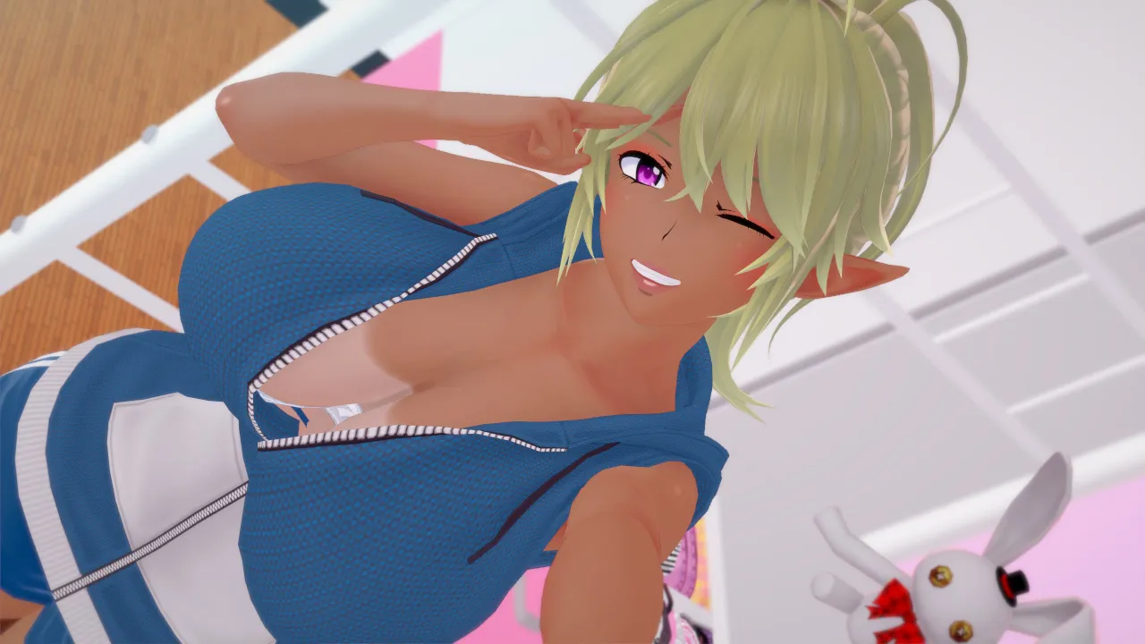 Blessing of the Elven Village gameplay screenshot 5 (Ren'Py adult game) by DragonMommyRhea – free download