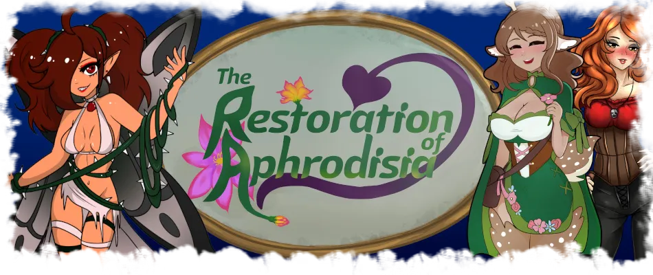 The Restoration of Aphrodisia cover 0.19.01 – Ren'Py adult game by Blue Fairy Media Games free download