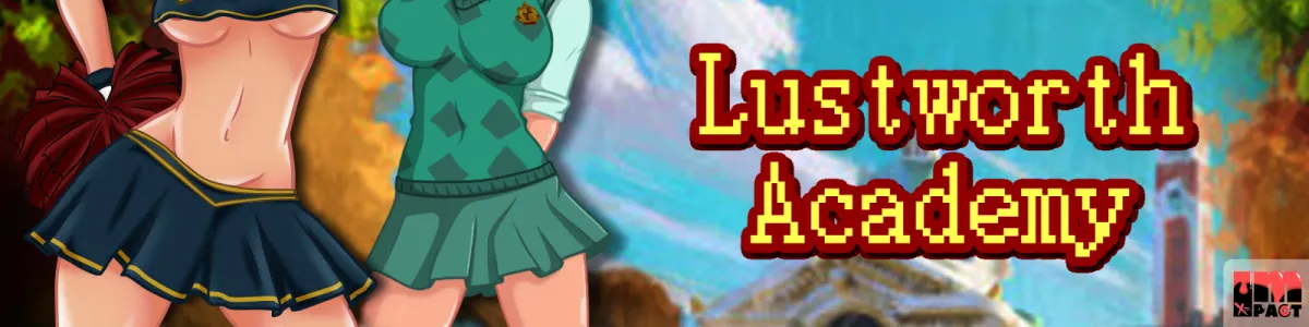 Lustworth Academy cover 0.5.7 – Ren'Py adult game by ImpactXPlay free download