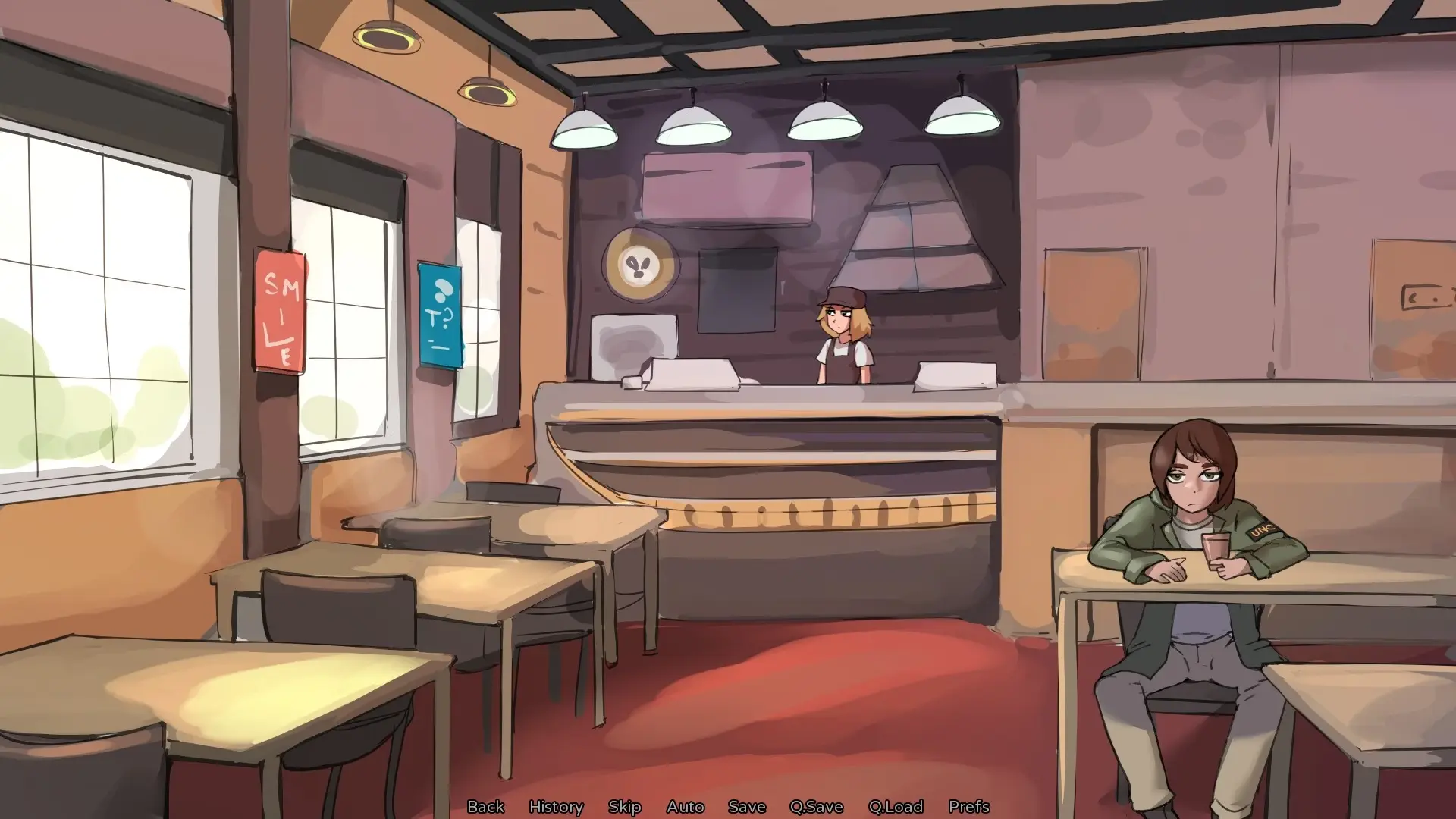Hazelnut Latte gameplay screenshot 6 (Ren'Py adult game) by Rad Lord – free download