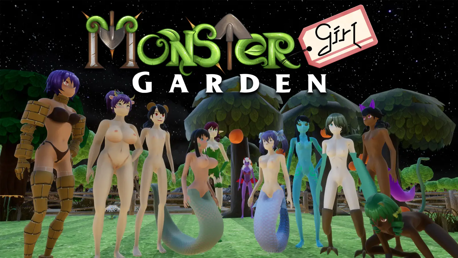 Monster Girl Garden cover 1.56.1b Silver – Ren'Py adult game by Noxious Games free download