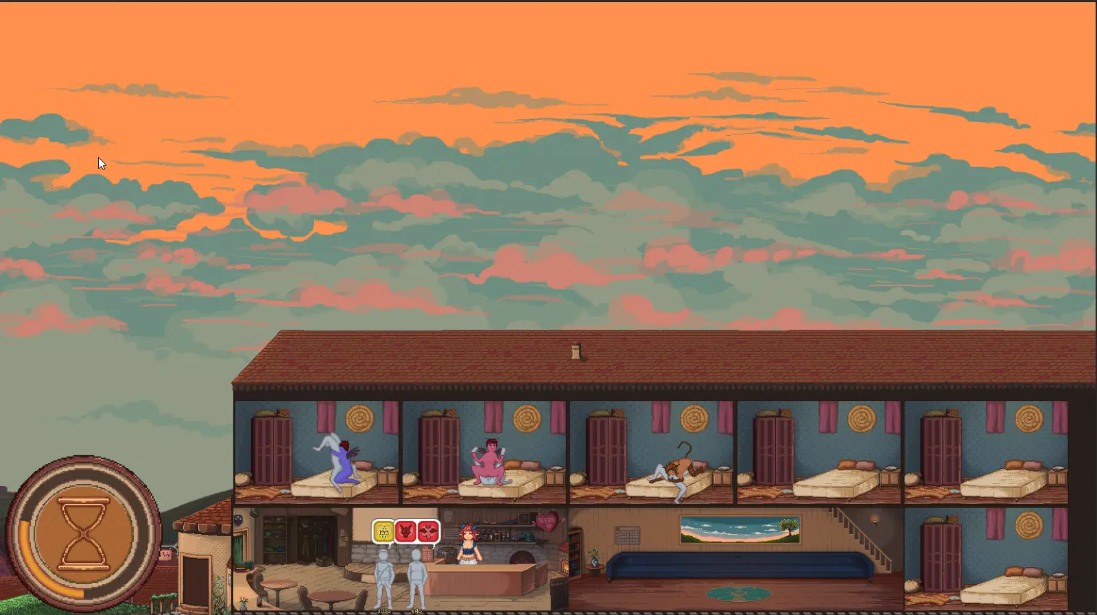 Isekai Parlor Simulator gameplay screenshot 10 (Ren'Py adult game) by Studio Echydna – free download