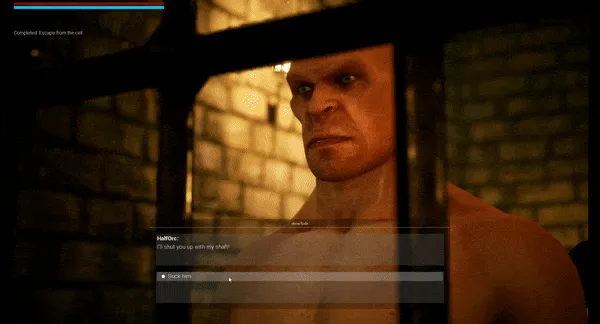 The Last Barbarian Rebirth – Dungeon gameplay screenshot 3 (Ren'Py adult game) by Viktor Black – free download