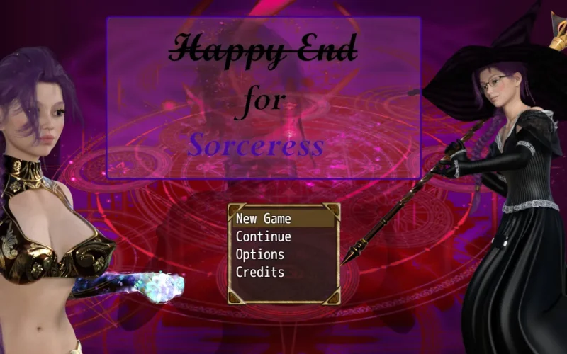 Happy End for Sorceress cover 0.19 Public – Ren'Py adult game by QuiverQ free download