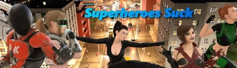 Superheroes Suck cover 2.086 – Ren'Py adult game by Solace free download