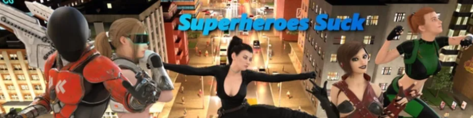 Superheroes Suck cover 2.086 – Ren'Py adult game by Solace free download