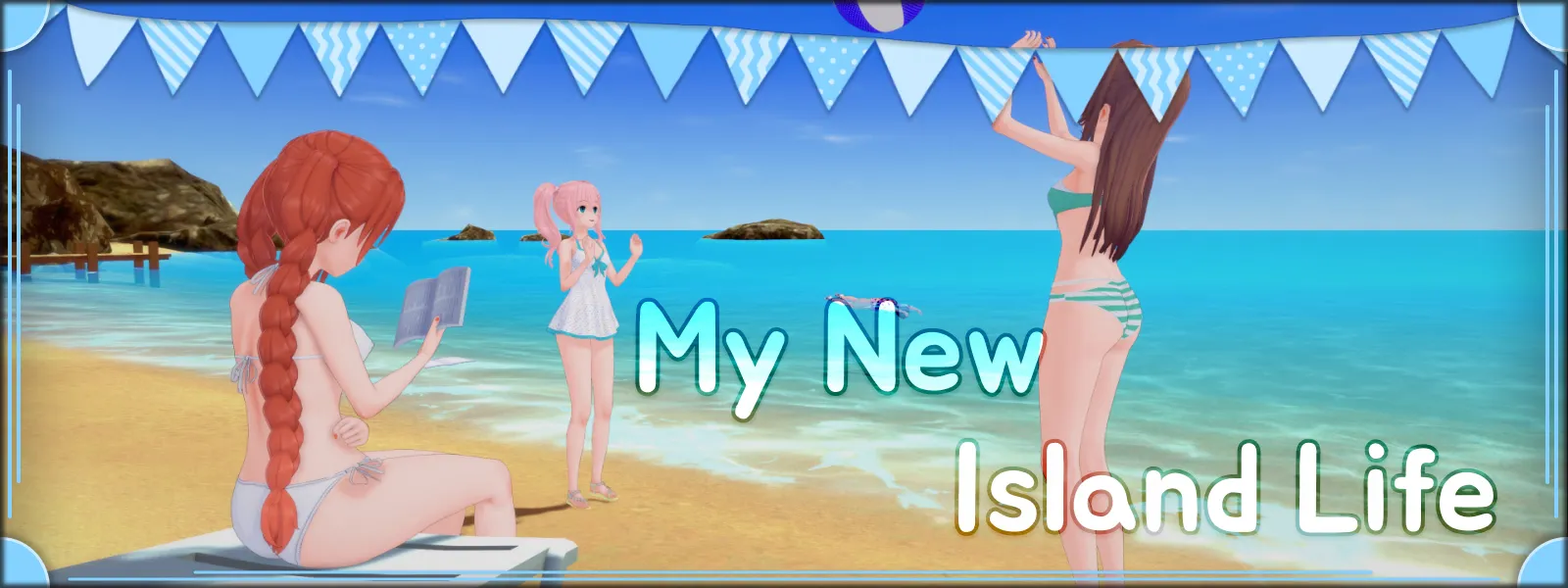 My New Island Life gameplay screenshot 1 (Ren'Py adult game) by Visq – free download