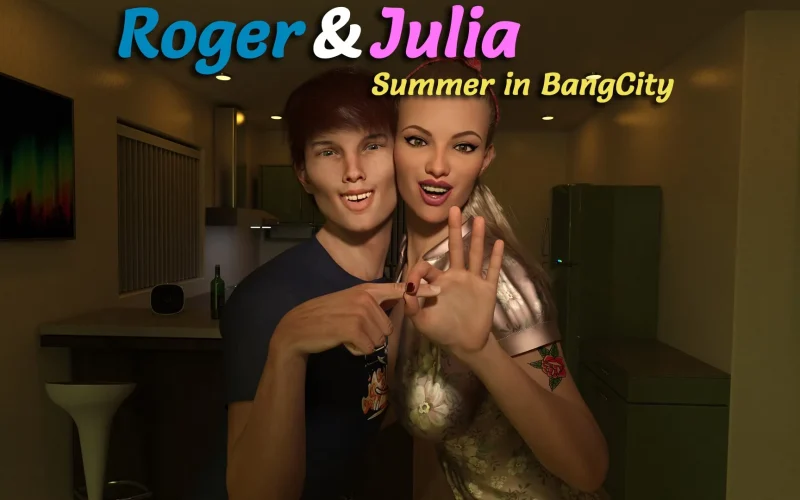 Roger & Julia – Summer in BangCity cover 0.10 – Ren'Py adult game by BangCityDev free download