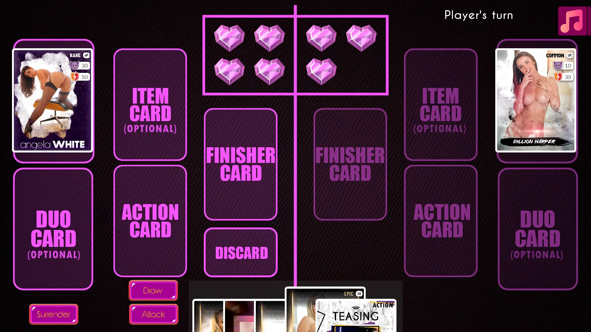 Pornstar Battle II gameplay screenshot 7 (Ren'Py adult game) by LewdMonkey – free download