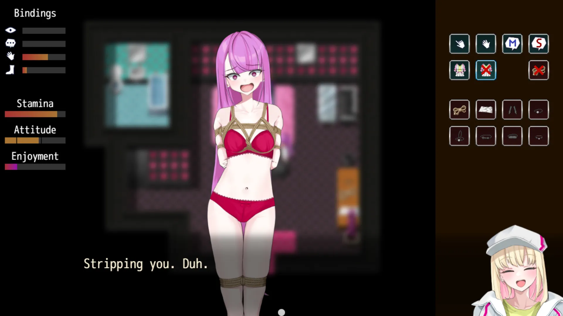 The Legacy of Hedonia: Forbidden Paradise gameplay screenshot 3 (Ren'Py adult game) by MUGENlink Works – free download