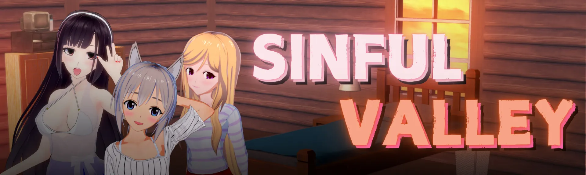 Sinful Valley cover 0.4.3 – Ren'Py adult game by RumiGames free download