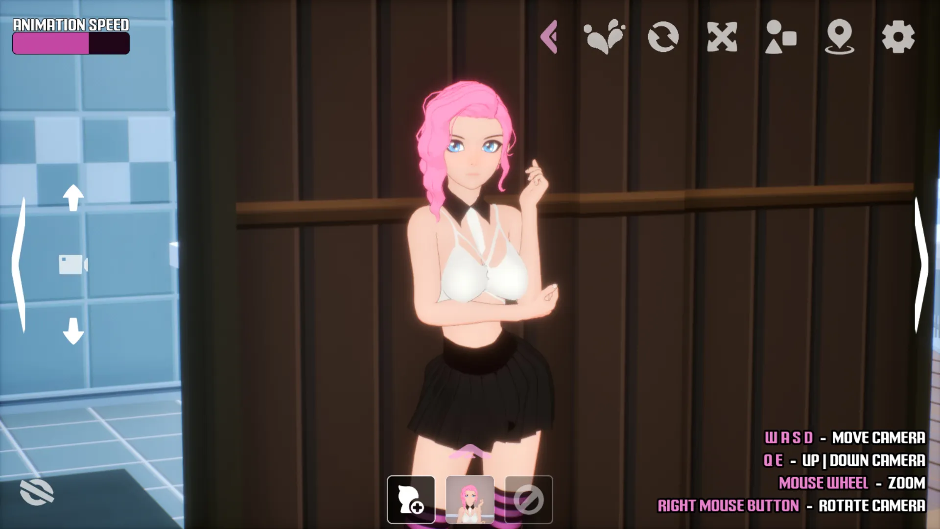 Just Sex gameplay screenshot 4 (Ren'Py adult game) by Fifty Five Games – free download
