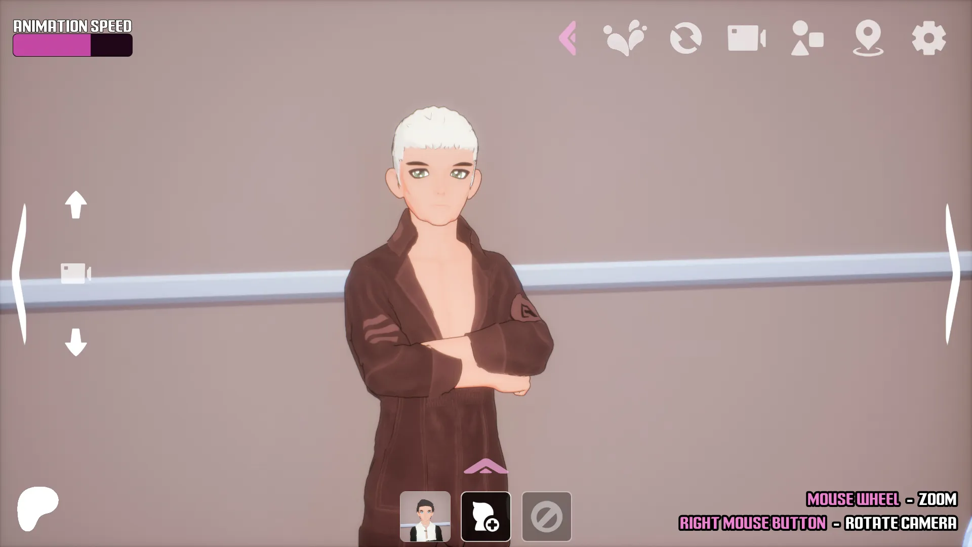 Just Sex gameplay screenshot 9 (Ren'Py adult game) by Fifty Five Games – free download