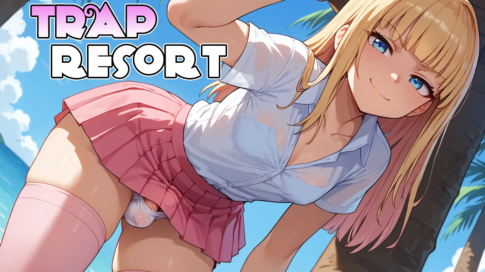 Trap Resort cover 0.8.3 – Ren'Py adult game by Tatami Visual/Wet Dreams free download