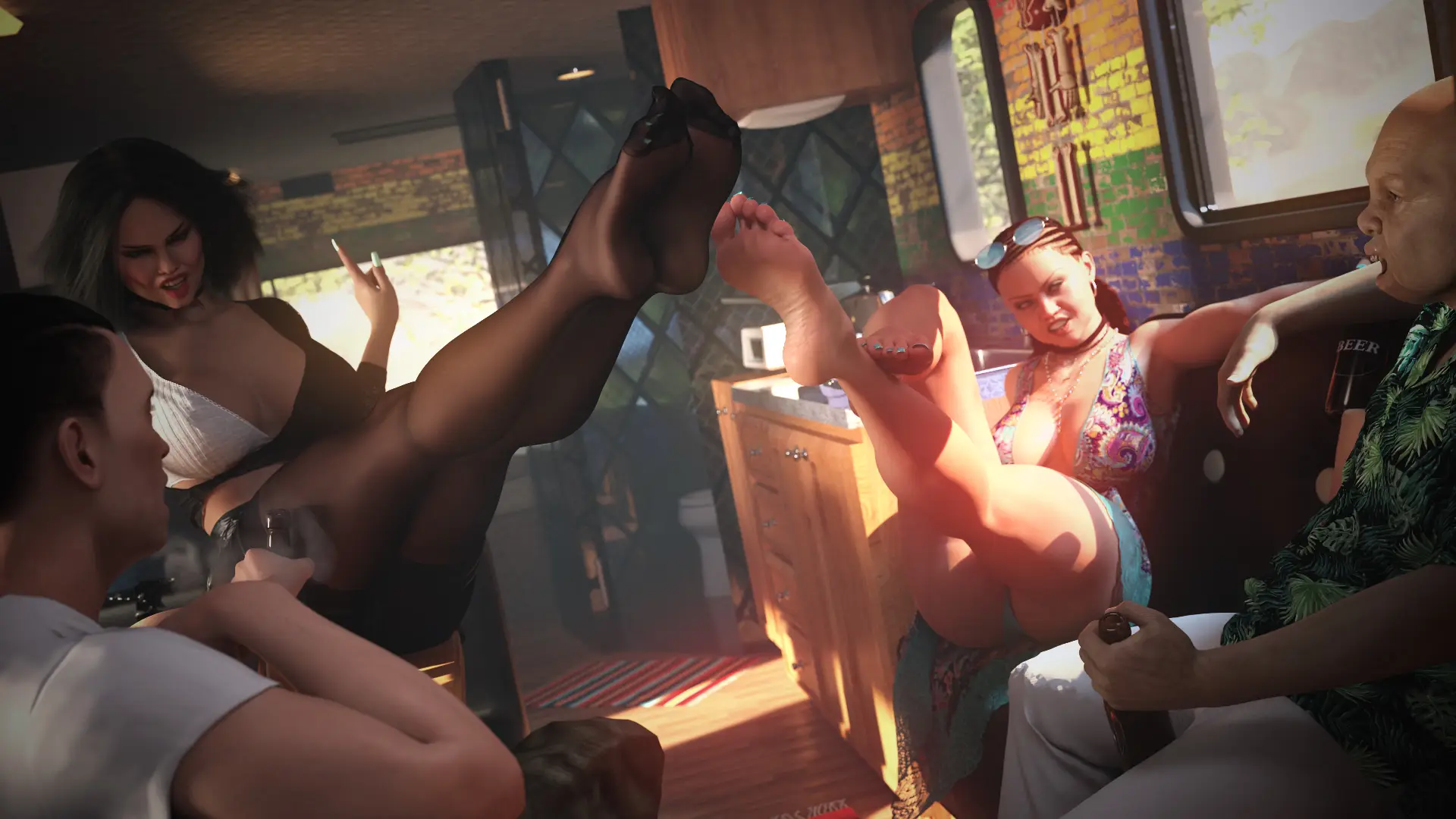 The Bum gameplay screenshot 17 (Ren'Py adult game) by JTStudio Telegram – free download