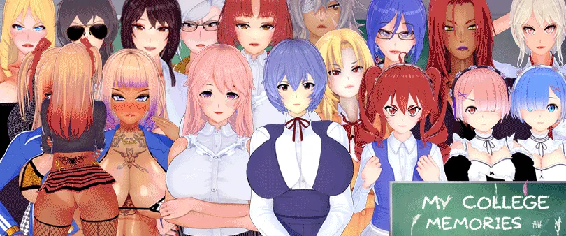 My College Memories gameplay screenshot 1 (Ren'Py adult game) by OrphanStudio – free download