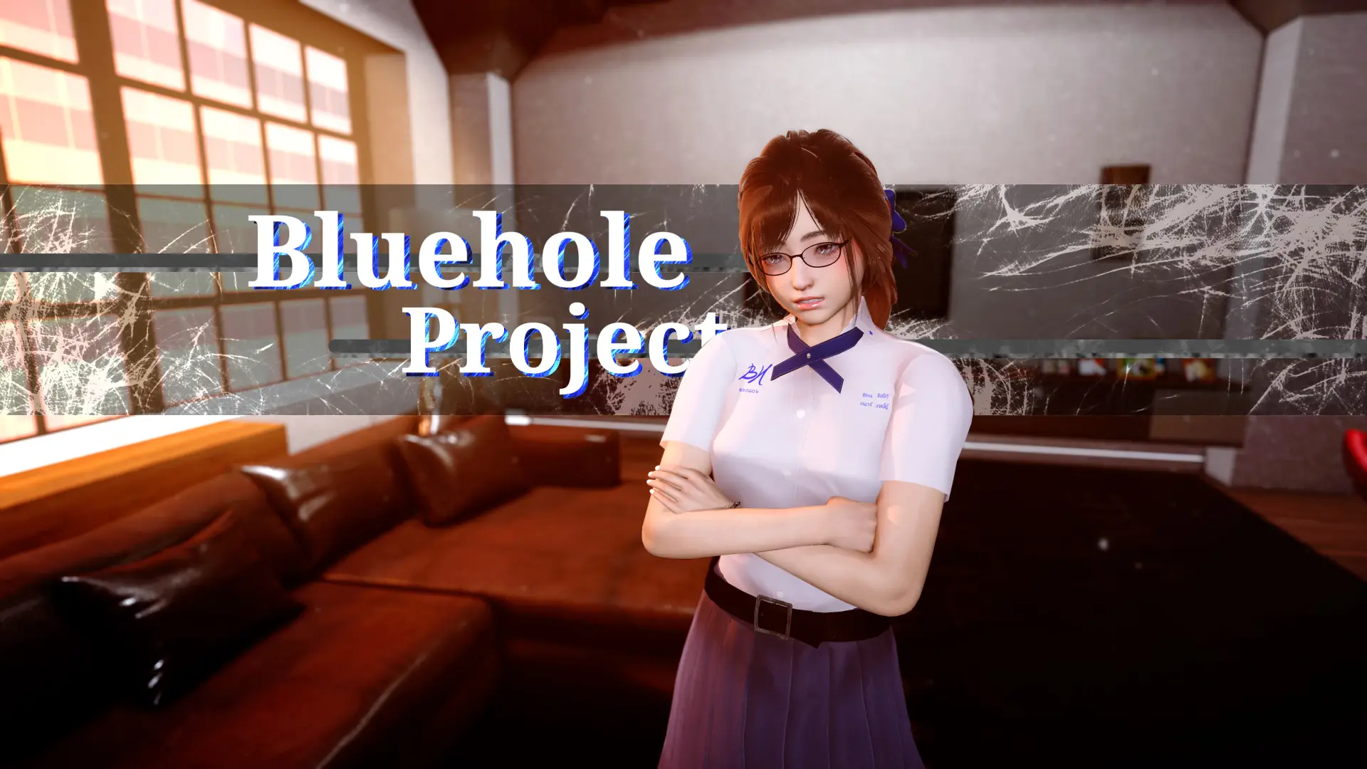 BlueHole Project gameplay screenshot 2 (Ren'Py adult game) by AhiAhi – free download