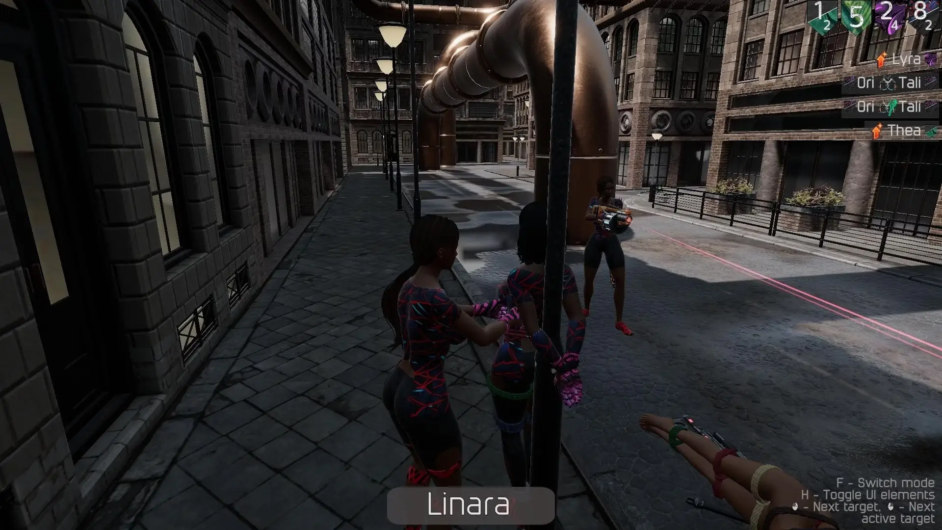 Bondage Arena gameplay screenshot 23 (Ren'Py adult game) by Captive DreamDev – free download