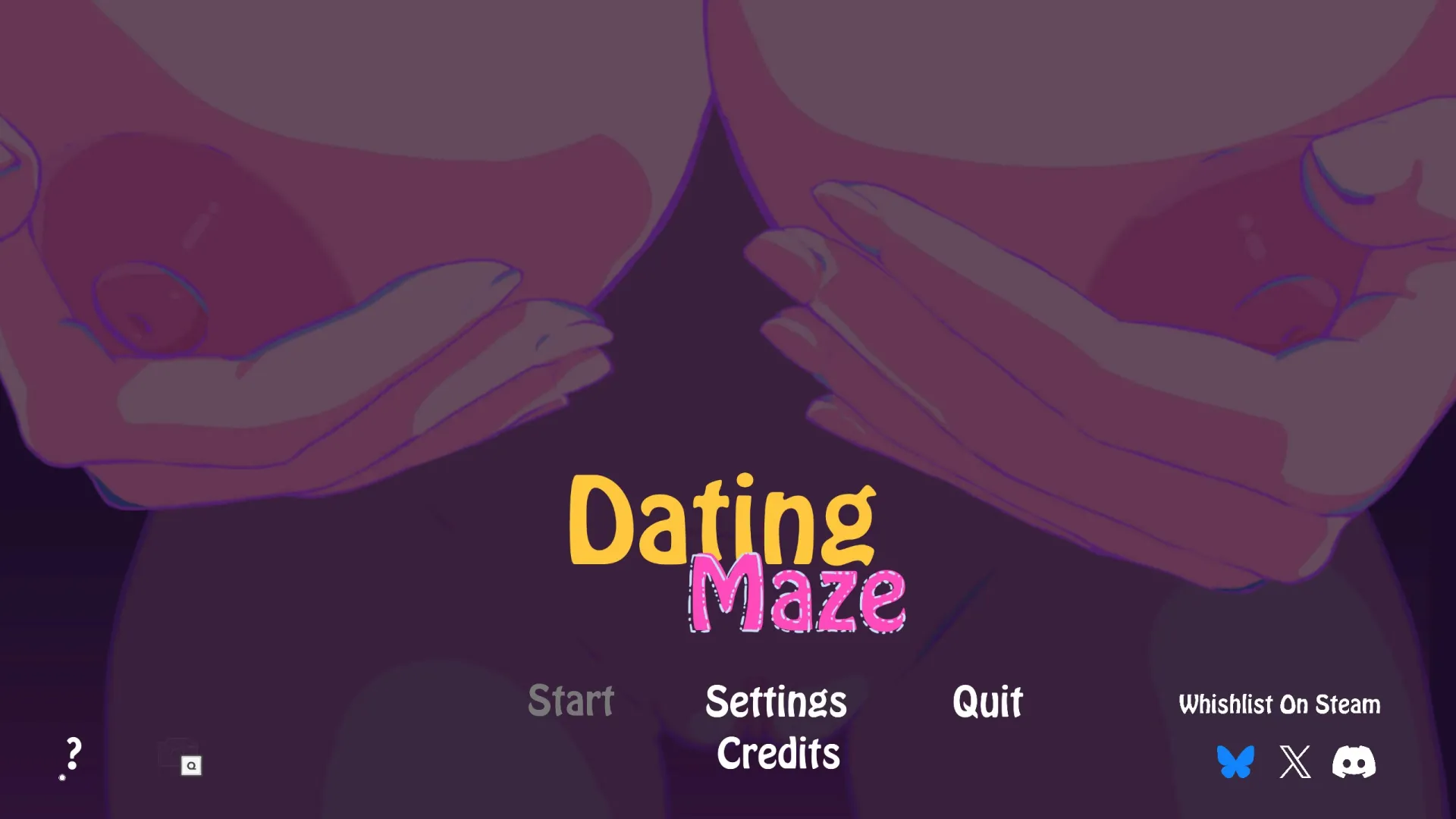 Dating Maze gameplay screenshot 1 (Ren'Py adult game) by JaezX – free download