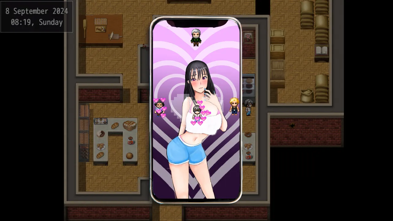 Summer Stolen Paradise gameplay screenshot 12 (Ren'Py adult game) by 7RKStudio – free download